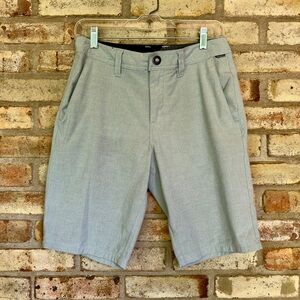 Gently Worn Volcom Grey Shorts | Inseam: 9.5, Waist 28